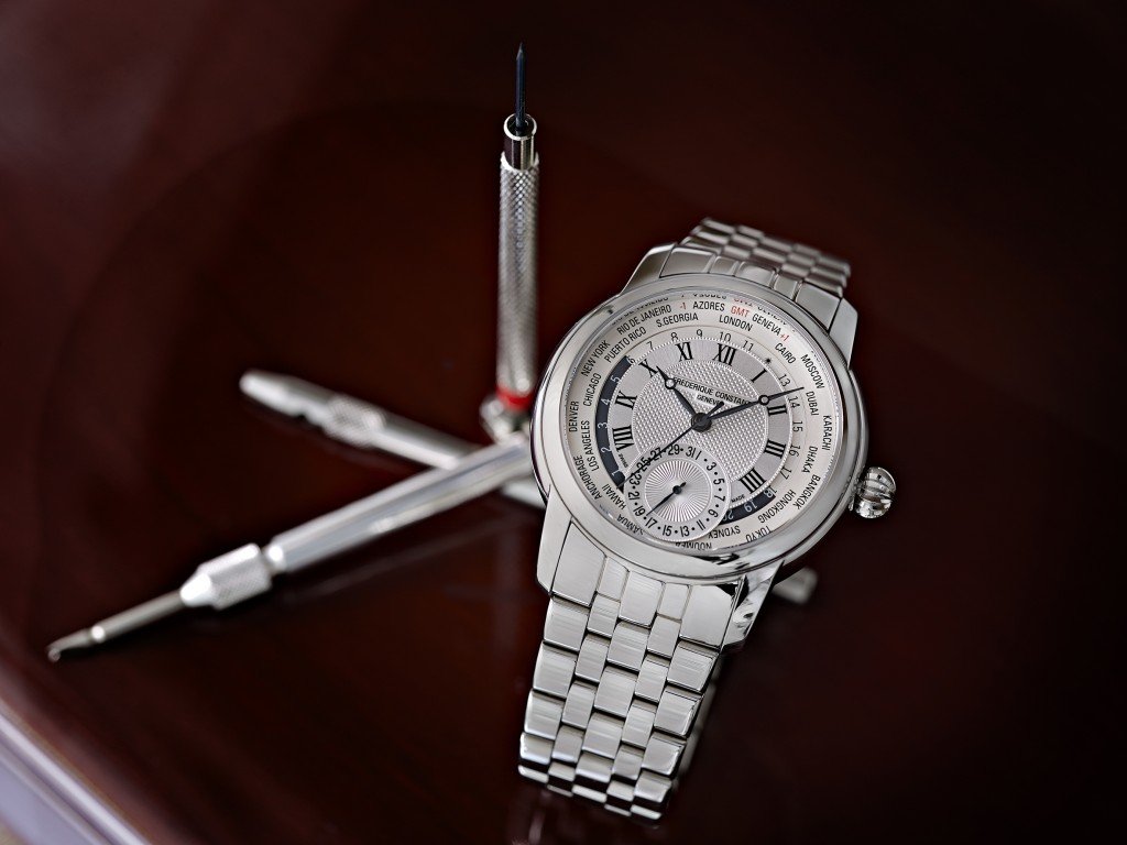 Frederique Constant Classics Manufacture Worldtimer - FC-718MC4H6B 